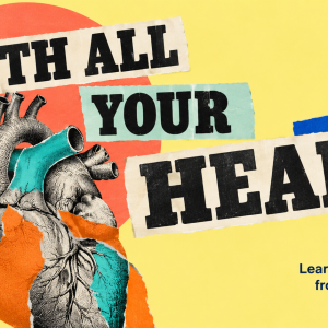 With All Your Heart Sermon Graphic